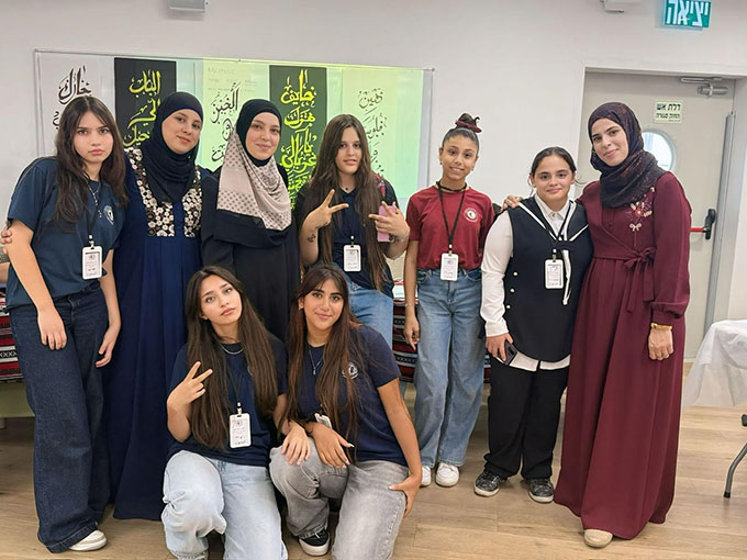 مشروع جذوري تحكي قصّتي في اعدادية دارالتربية والعلوم جلجولية